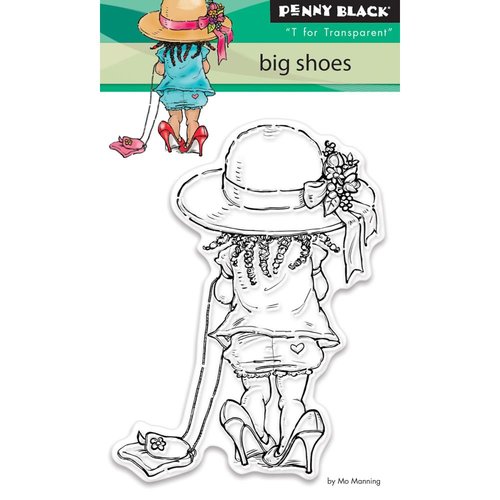 Penny Black - Clear Photopolymer Stamps - Big Shoes