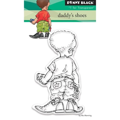 Penny Black - Clear Photopolymer Stamps - Daddy's Shoes