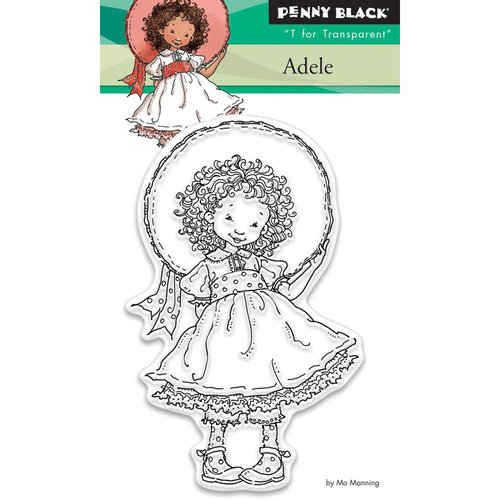 Penny Black - Clear Acrylic Stamps - Adele
