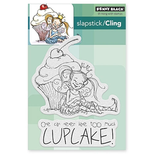 Penny Black - Cling Mounted Rubber Stamps - Cupcake