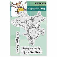 Penny Black - Cling Mounted Rubber Stamps - Flipping Out