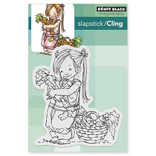 Penny Black - Cling Mounted Rubber Stamps - Carrot Collector