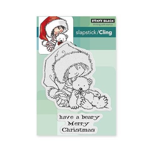 Penny Black - Christmas - Cling Mounted Rubber Stamps - Berry Merry