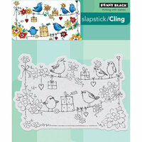 Penny Black - Cling Mounted Rubber Stamps - Cheery Chirps