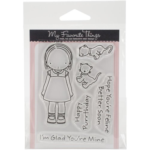 My Favorite Things - Pure Innocence - Clear Acrylic Stamps - Feline Better