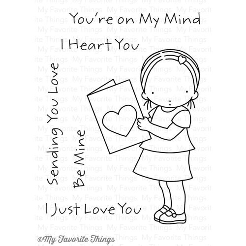 My Favorite Things - Pure Innocence - Clear Acrylic Stamps - I Heart You