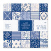 DoCrafts - Papermania - Parisienne Blue Collection - 12 x 12 Paper Pack