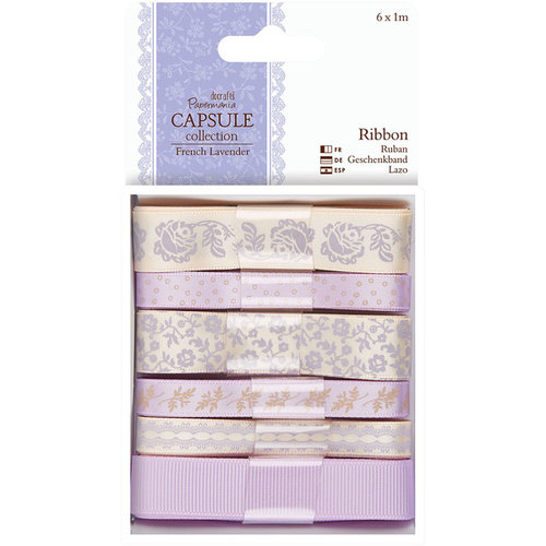 DoCrafts - Papermania - Capsule Collection - French Lavender - Ribbon