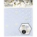 Docrafts - Papermania - Capsule Collection - Geometric Mono - Adhesive Stencil - 8 x 8 - Hexagons