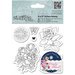 Docrafts - Papermania - Capsule Collection - Simply Floral - Urban Stamps - Birthday Rose