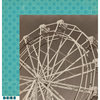October Afternoon - Midway Collection - 12 x 12 Double Sided Paper - Ferris Wheel
