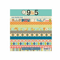 October Afternoon - 9 to 5 Collection - 8 x 8 Paper Pack