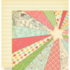 October Afternoon - Cakewalk Collection - 12 x 12 Double Sided Paper - Sugar Stix