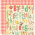 October Afternoon - Cakewalk Collection - 12 x 12 Double Sided Paper - Kazoo