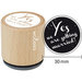 Woodies - Wood Mounted Rubber Stamp - Yes We Are Getting Married