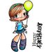 Some Odd Girl - Clear Acrylic Stamps - Balloon Kaylee