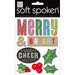 Me and My Big Ideas - Soft Spoken - Christmas - 3 Dimensional Stickers - Merry and Bright