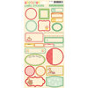 October Afternoon - Cakewalk Collection - Cardstock Stickers - Labels