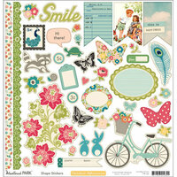 October Afternoon - Woodland Park - 12 x 12 Cardstock Stickers - Shapes