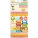 October Afternoon - Saturday Mornings Collection - Cardstock Stickers - Words