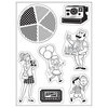 October Afternoon - Midway Collection - Cling Mounted Rubber Stamps - Carnival