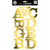 Me and My Big Ideas - MAMBI Sticks - Large Alphabet Stickers - Century - Caps - Gold Foil