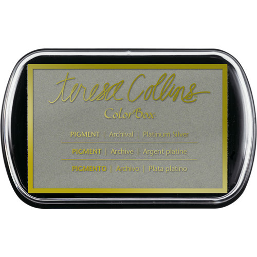 Clearsnap - Teresa Collins - Pigment Ink Pad - Platinum Silver