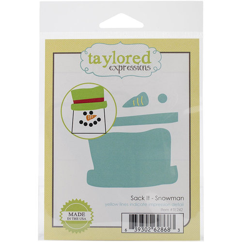 Taylored Expressions - Die - Sack It - Snowman