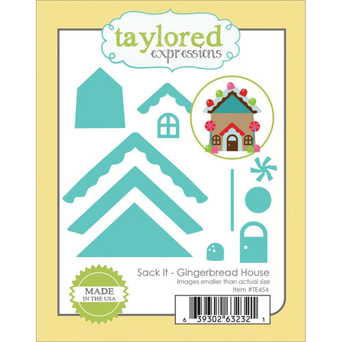Taylored Expressions - Die - Christmas - Sack It - Gingerbread House