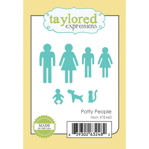 Taylored Expressions - Die - Potty People