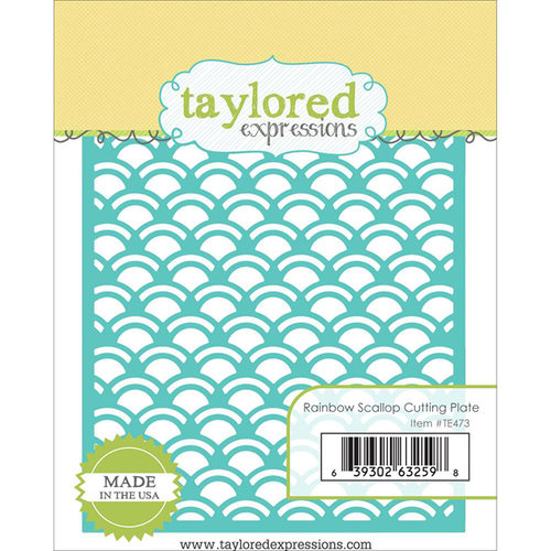 Taylored Expressions - Die - Rainbow Scallop Cutting Plate