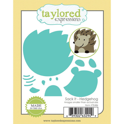 Taylored Expressions - Die - Sack It - Hedgehog