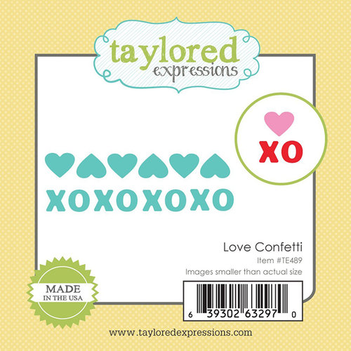 Taylored Expressions - Die - Love Confetti