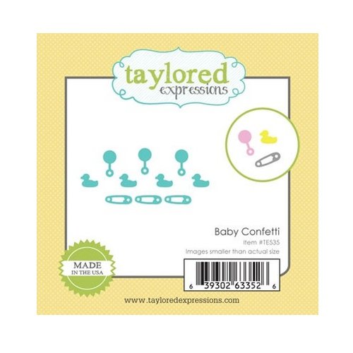 Taylored Expressions - Little Bits Dies - Baby Confetti