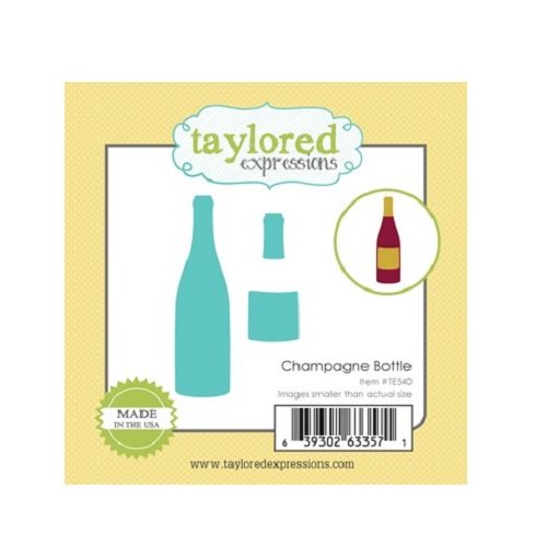 Taylored Expressions - Die - Champagne Bottle