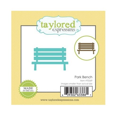 Taylored Expressions - Little Bits Dies - Park Bench