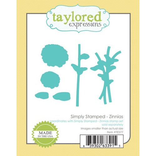 Taylored Expressions - Die - Simply Stamped Zinnias