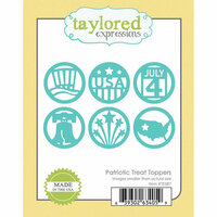 Taylored Expressions - Die - Patriotic Treat Toppers