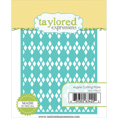 Taylored Expressions - Die - Argyle Cutting Plate