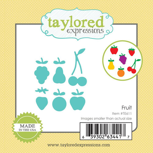 Taylored Expressions - Little Bits Dies - Fruit