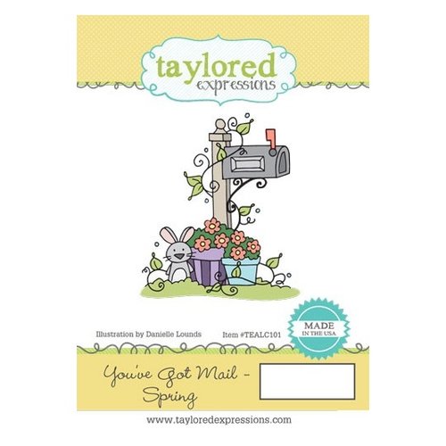 Taylored Expressions - Cling Stamp - You've Got Mail - Spring