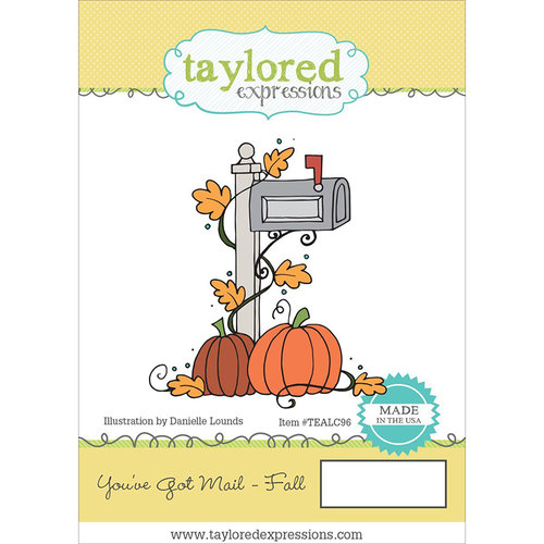 Taylored Expressions - Cling Stamp - You've Got Mail - Fall