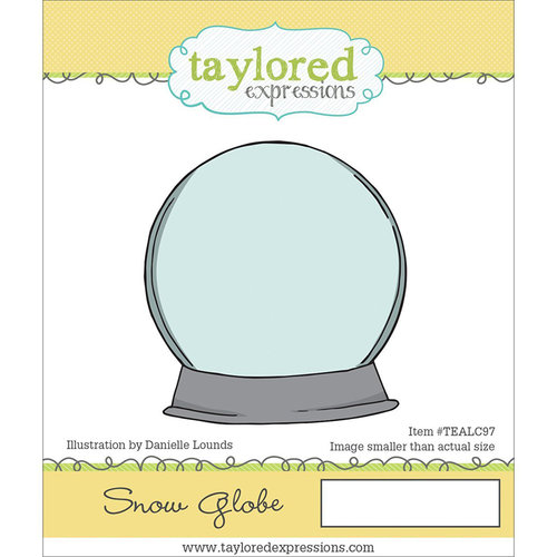 Taylored Expressions - Cling Stamp - Snow Globe