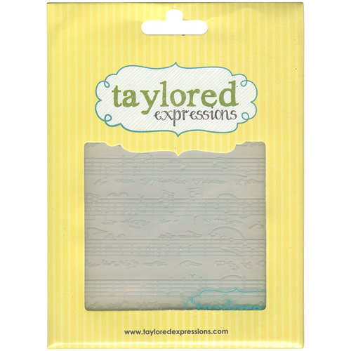 Taylored Expressions - Embossing Folder - Sheet Music