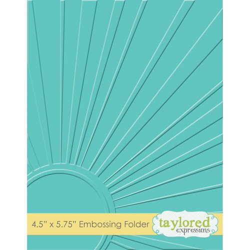 Taylored Expressions - Embossing Folder - Walking on Sunshine