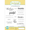 Taylored Expressions - Cling Stamp - In and Out - Thanks