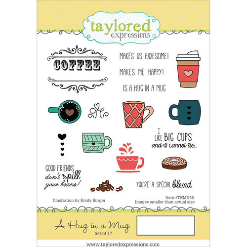 Taylored Expressions - Cling Stamp - A Hug In A Mug