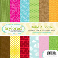 Taylored Expressions - 6 x 6 Paper Pad - Build A Scene