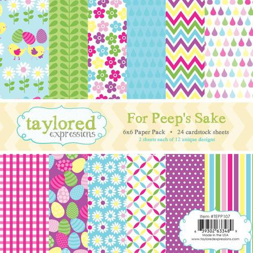 Taylored Expressions - 6 x 6 Paper Pack - For Peep's Sake