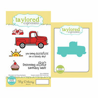 Taylored Expressions - Cling Stamp and Die Set - Big Delivery
